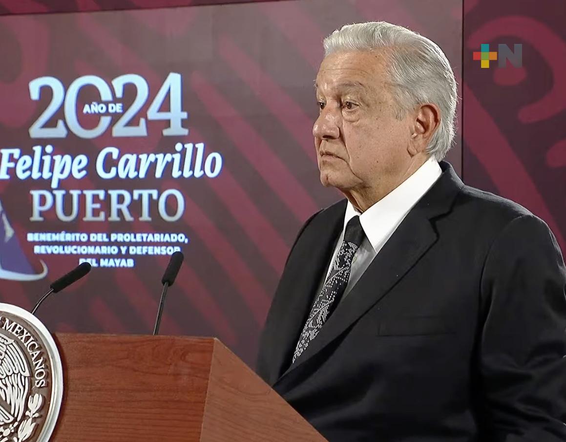 La reforma al Poder Judicial va, pese al nerviosismo financiero: AMLO